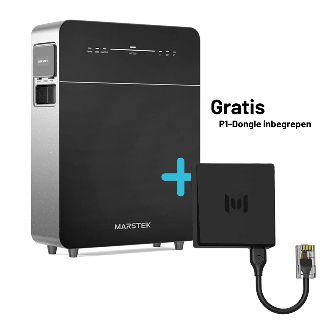 Marstek Venus E 3.0 Plug-In Thuisbatterij (5,12 kWh) incl. P1-Dongle